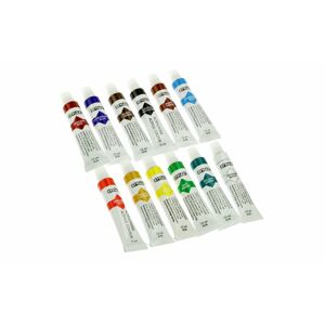 Súprava akrylových pasteliek v tubách - 12 x 12 ml - Stylex