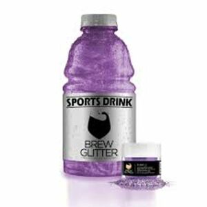 Jedlé trblietky do nápojov - fialové - Purple Brew Glitter® - 4 g - Brew Glitter