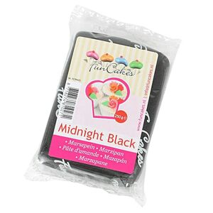 Čierny marcipán Midnight Black 250 g - FunCakes
