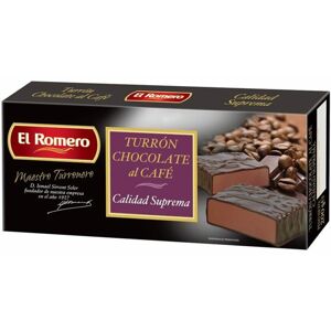 Turron káva v čokoláde supreme 200 g - El Romero