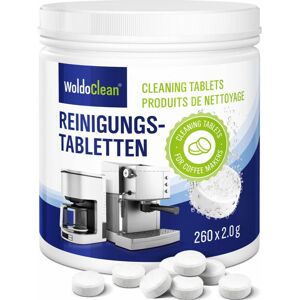 Alternatívne čistiace tablety do kávovaru - ekonomické balenie 260 ks - WoldoClean®