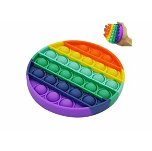 POP IT antistresová hračka kruh rainbow - LEDBOBO